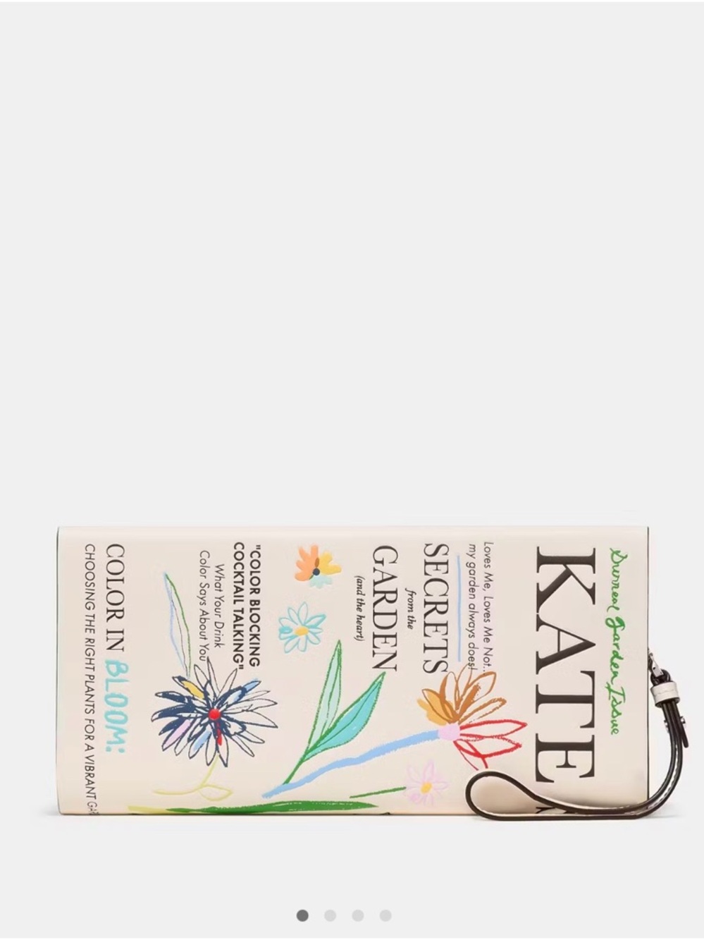 Kate Spade New York The Edition Magazine Novelty Leather Clutch Bag